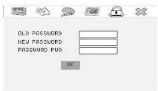 OLD PASSWORD NEW PASSWORD PASSWORD PUD OK