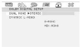 DOLEV DIGITAL SETUP DUAL HONO ►STEREO DYNAMIC L-MONO R-HONO MIX-HONO
