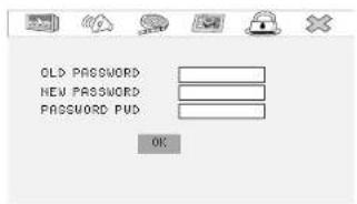 OLD PASSWORD NEW PASSWORD PASSWORD PUD OK