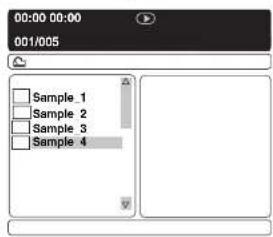 00:00 00:00 001/005 Sample 1 Sample 2 Sample 3 Sample 4