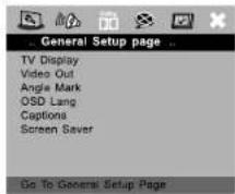 AEG DVD 4511 CR - SETUP MENU - 1