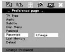 AEG DVD 4511 CR - Parental control Password - 1