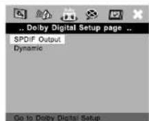 AEG DVD 4511 CR - DOLBY DIGITAL SETUP - 1