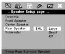 AEG DVD 4511 CR - REAR SPEAKER (5.1 CHANNEL) - 1