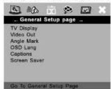 AEG DVD 4511 CR - EINSTELLUNGSMENÜ - 1