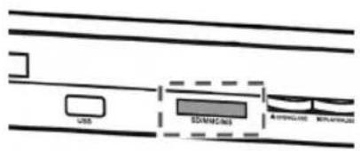 AEG DVD 4543 HDMI - USB-Eingang (auf der Frontseite) - 1