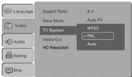 AEG DVD 4539 HDMI - NOTE: - 1