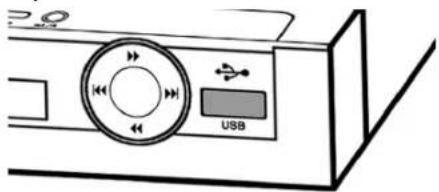 AEG DVD 4536 - USB Input (on the Front) - 1