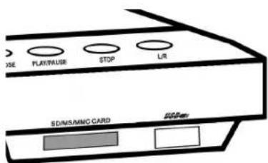 FLAIR/RAUSE STOP L/R SDIN/MMC CARD