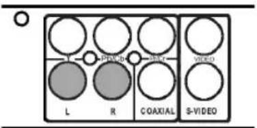 L R COAXIAL S-VIDEO