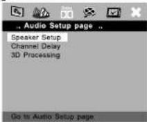 AEG DVD 4513 DIVX - AUDIO-EINSTELLUNGEN - 1