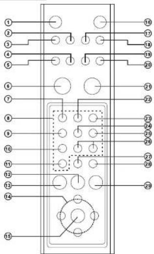 Technical diagram of a 15-pin electrical connector with numbered pins and internal circuit layout