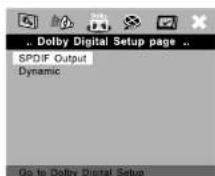 AEG DVD 4513 DIVX - DOLBY DIGITAL SETUP - 1