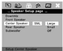 AEG DVD 4513 DIVX - MITTELLAUTSPRECHER (5.1 KANAL) - 1