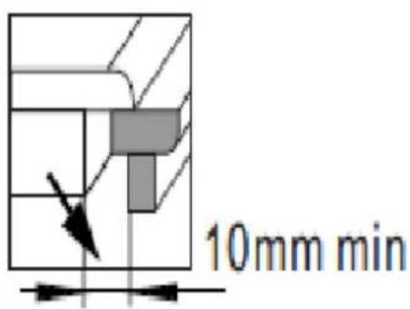 PKM IN4-9 - Above a cupboard with door - 1