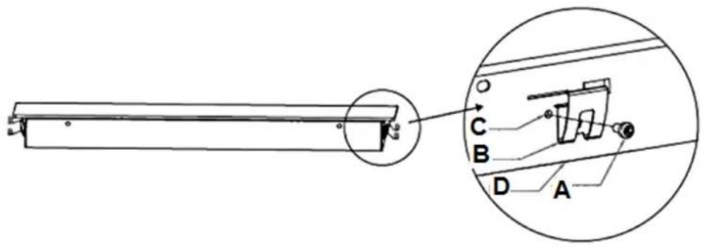 PKM EB-C4-2KBTC - Anbringen der Befestigungsklammern - 1