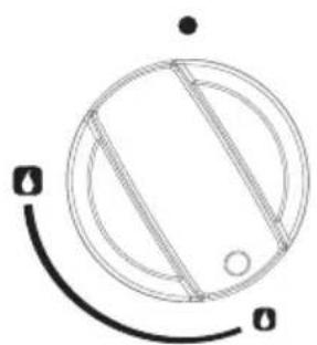 NORDMENDE HG62IX - Control of the hob burners - 3