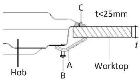 NORDMENDE HG62IX - Brackets of Type-1 - 2