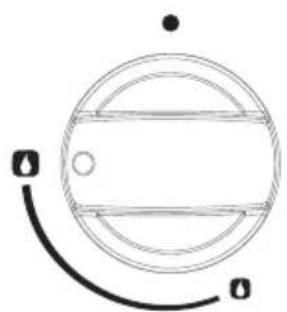 NORDMENDE HG62BL - Control of the hob burners - 2