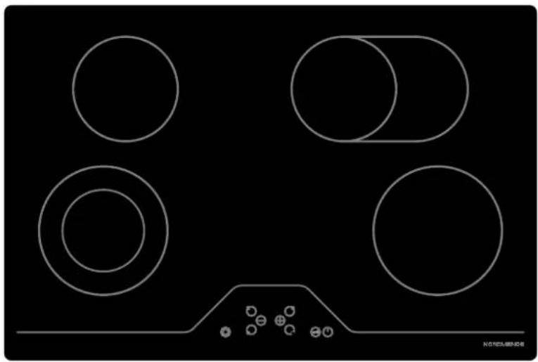 NORDMENDE HCT78FL - VITROCERAMIC HOB - 1