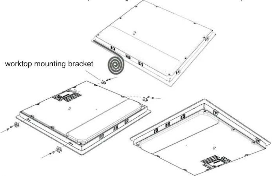 NORDMENDE HCT61FL - Locating your built-in hob - 2