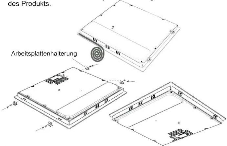 NORDMENDE HCT61FL - Platzieren Ihres eingebauten Kochfelds - 2
