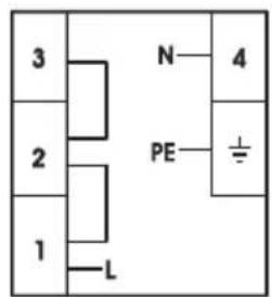 NORDMENDE HCI79FL - Electrical connection diagram - 1
