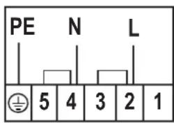 NORDMENDE HCI60FL - Electrical connection diagram - 1