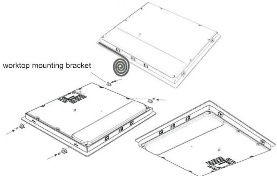 NORDMENDE HCI60FL - Fitting the hob into a work surface - 2