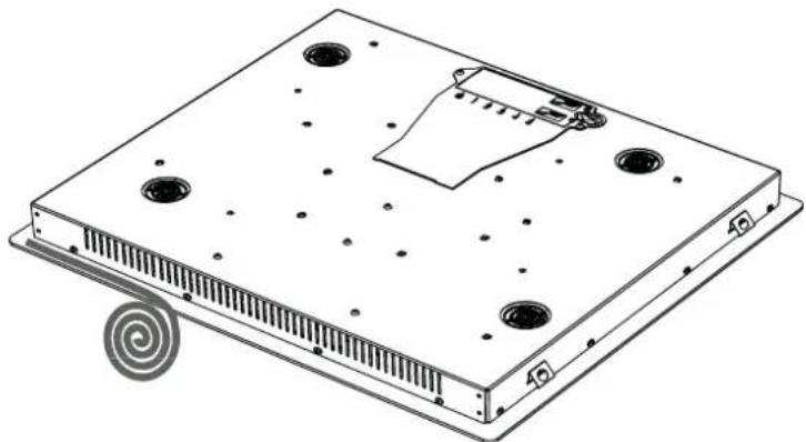 NORDMENDE HCI60FL - Einbau des Kochfelds in eine Arbeitsplatte - 2