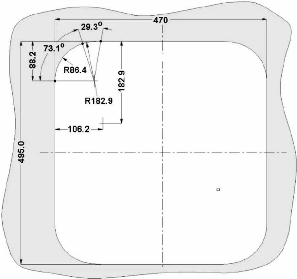 THETFORD Topline 169 - ARBEITSFLÄCHENAUSSCHNITT - 4