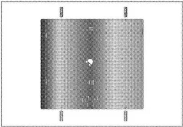 Flavel FLH65C - Bottom view (clamp holes) - 1