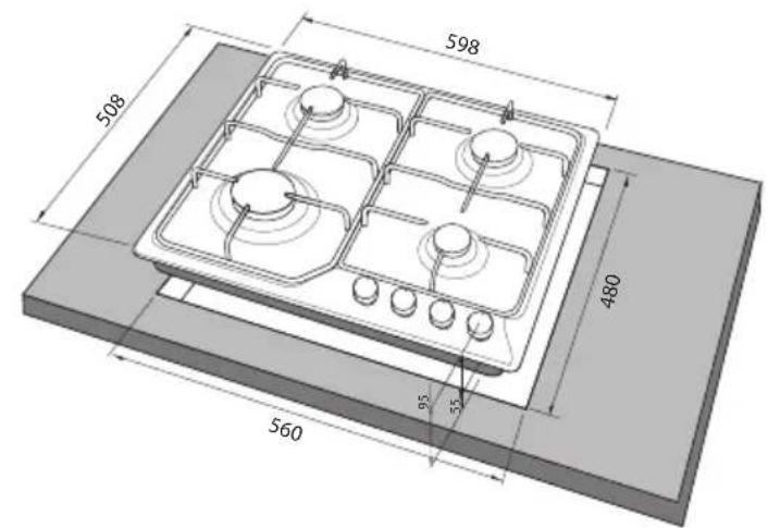Freggia HR750VGTAN - INSTRUKCJA I WSKAZÓWKI DO INSTALACJI, OBSŁUGI I KONSERWACJI PŁYT KUCHENNYCH DO ZABUDOWY - 14