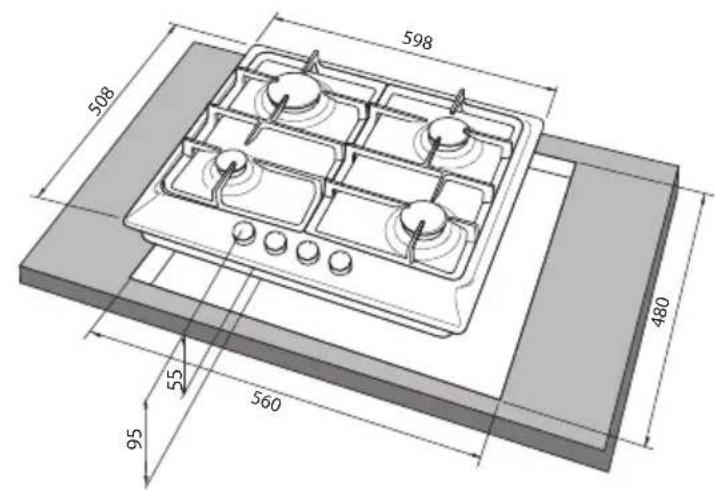 Freggia HR750VGTAN - INSTRUKCJA I WSKAZÓWKI DO INSTALACJI, OBSŁUGI I KONSERWACJI PŁYT KUCHENNYCH DO ZABUDOWY - 16