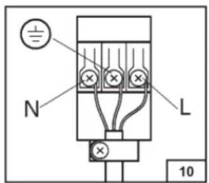 Freggia HR640VGTCO - • REPLACING THE POWER SUPPLY CABLE - 11
