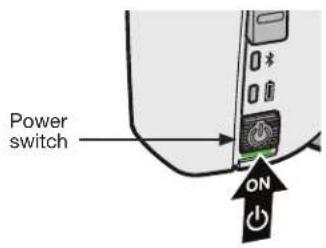 Power switch ON