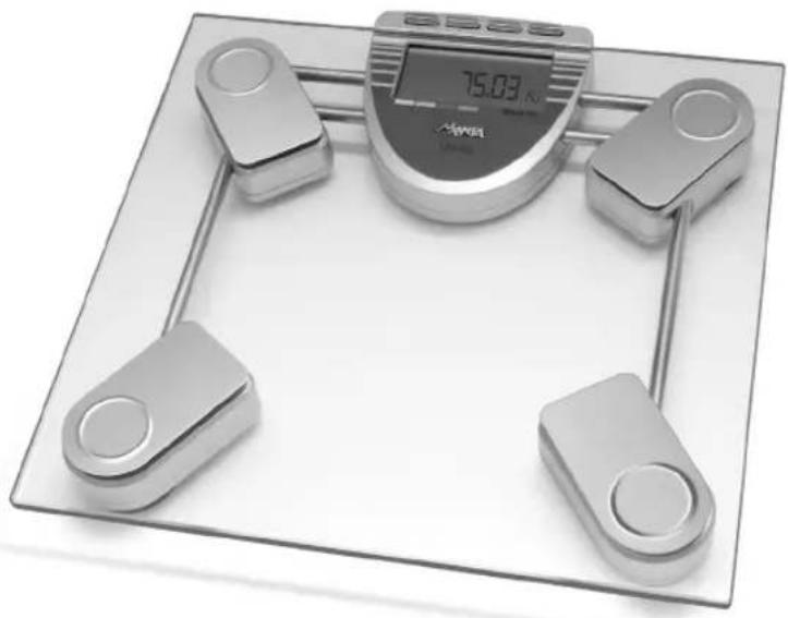 Manta MM443 - Glass Electronic Personal Scale - 2