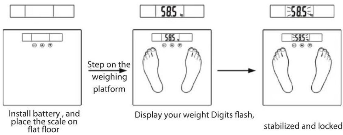 Eldom TWO110W - Optional Normal Weighing Mode (bypassing parameter setting) - 1