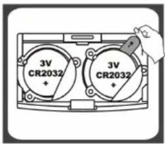 3V CR2032 + 3V CR2032 +