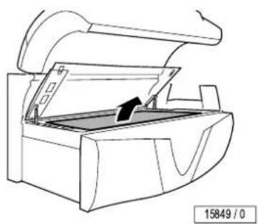 Soltron XL-80 Fresh Peppermint - Lift up the acrylic panel and remove the partition - 2