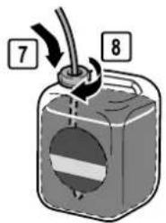 Soltron XL-80 Fresh Peppermint - Replacing the AQUA SYSTEM canister - 3