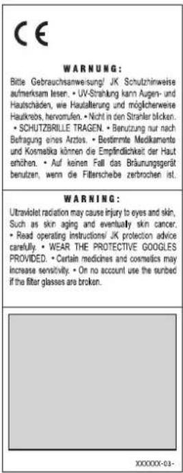 Soltron XL-80 Fresh Peppermint - Signs and stickers on the device - 3