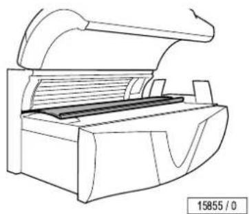 Soltron XL-80 Fresh Peppermint - Remove the side section panel - 1
