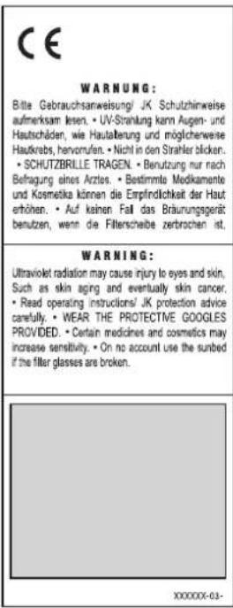 Soltron XL-80 Fresh Peppermint - Schilder und Aufkleber am Gerät - 2