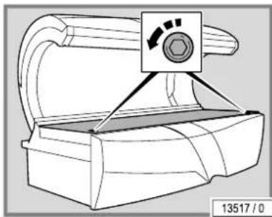 Soltron S-55 - Filter im Unterteil reinigen - 1