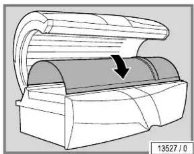 Soltron S-55 - Remove the canopy panel - 1
