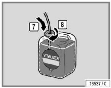 Soltron S-50 - Replacing the VITALIZER canister - 2