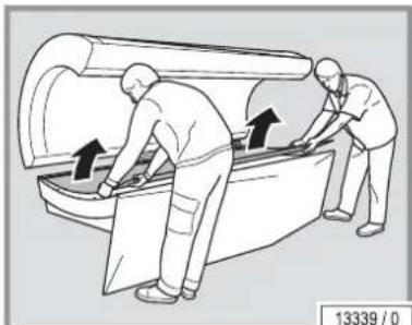 Soltron XXS-25 - Removing the acrylic glass panel - 3