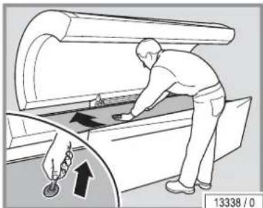 Soltron XXS-25 - Removing the acrylic glass panel - 2