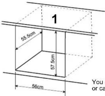 1 55.5cm 57.5cm 56cm You or ca